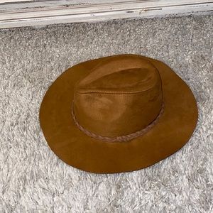 Suede fashion hat